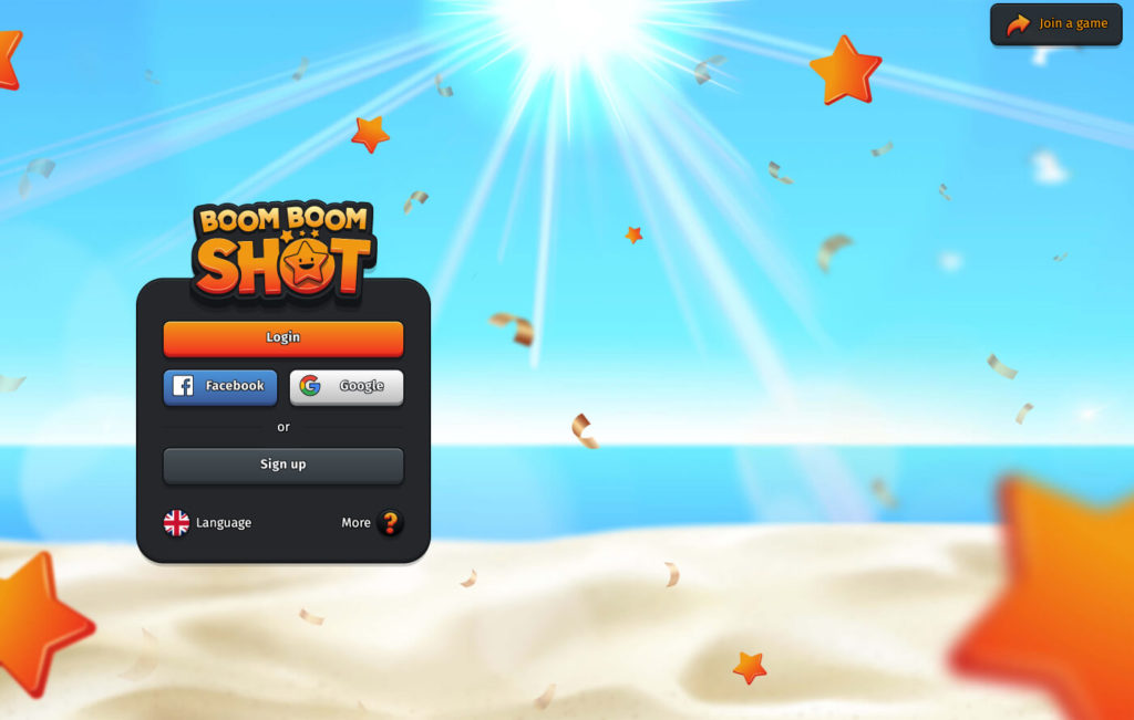 The sweepstakes giveaway app for events • Boom Boom Shot