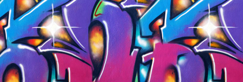 Muro de graffiti en vivo: el arte en la noche