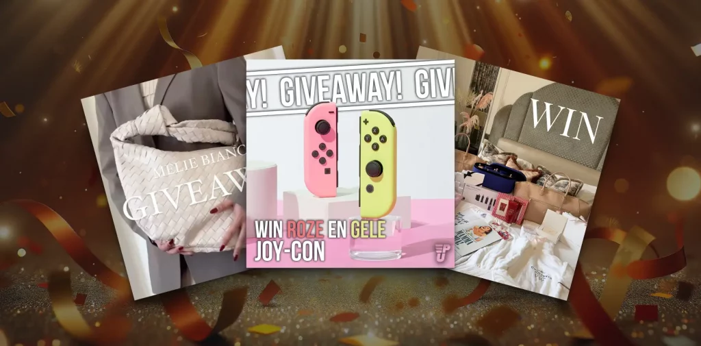 Instagram post for the giveaway